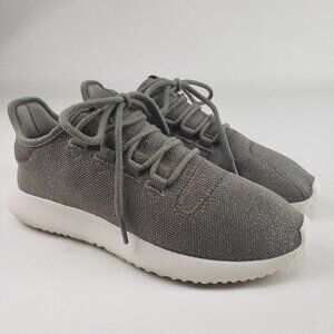 Adidas Tubular Shadow Shoes Sparkly Green Womens 8 Running Sneaker BY9738 LaceUp